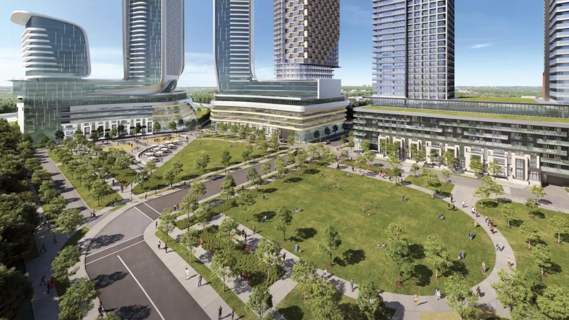 Mixeduse highrise community proposed at Don Mills and Steeles